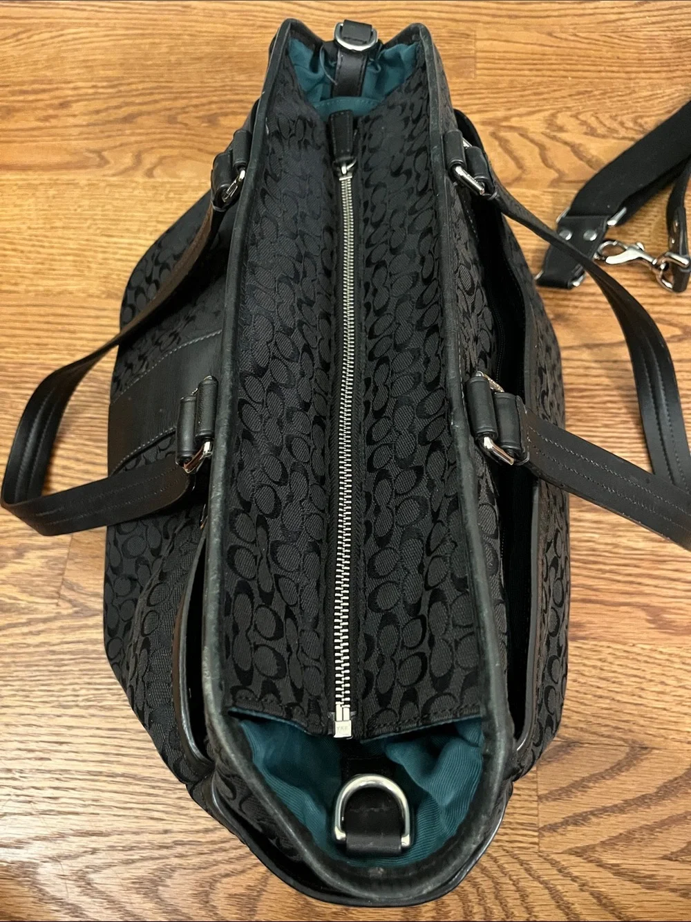Coach F77156 Signature Diaper Bag